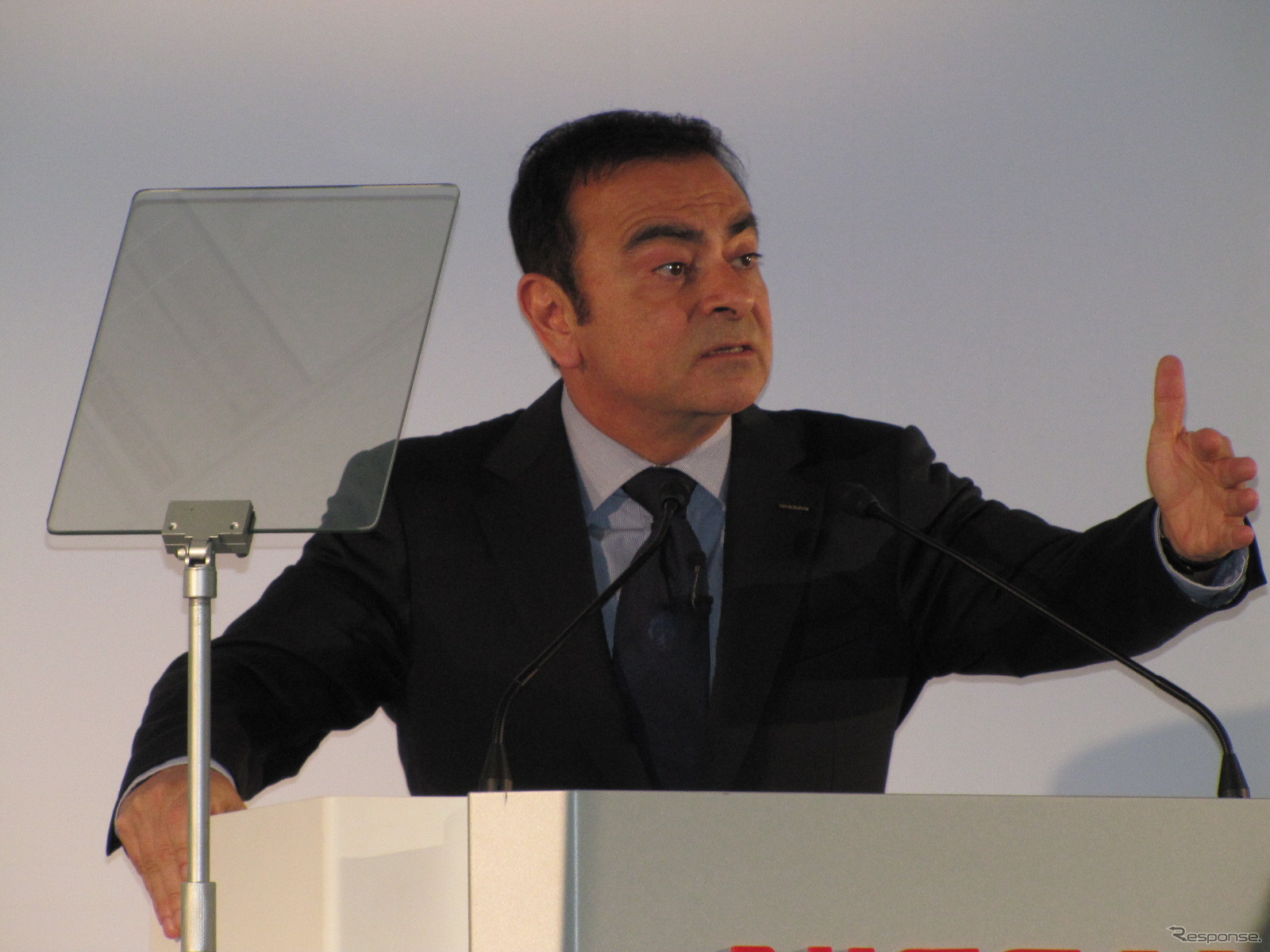 日産2012年3月期決算会見　カルロス・ゴーン社長