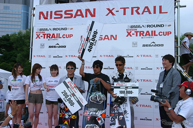 ウェイクボードの迫力を目の前で…世界戦開催