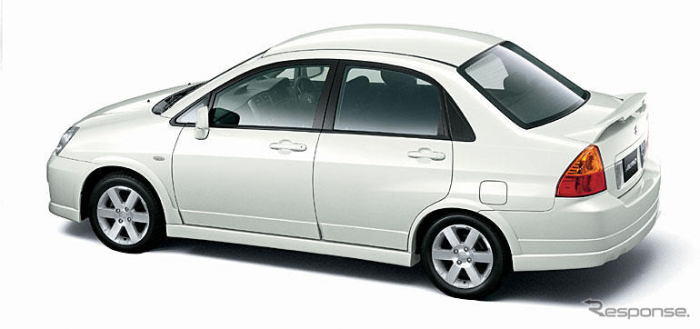 スズキ、エリオとエリオセダンをマイナーチェンジ