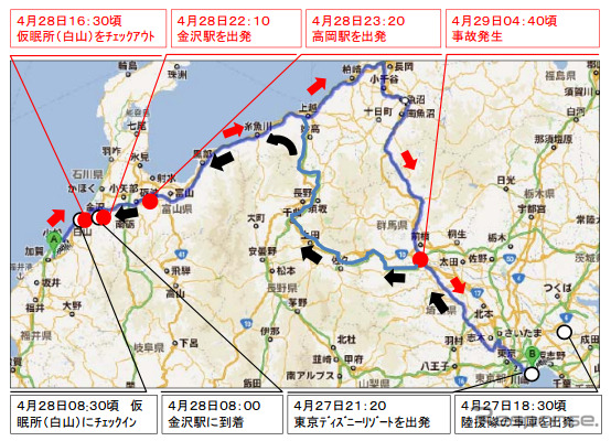 高速バスツアー事故にいたる経緯