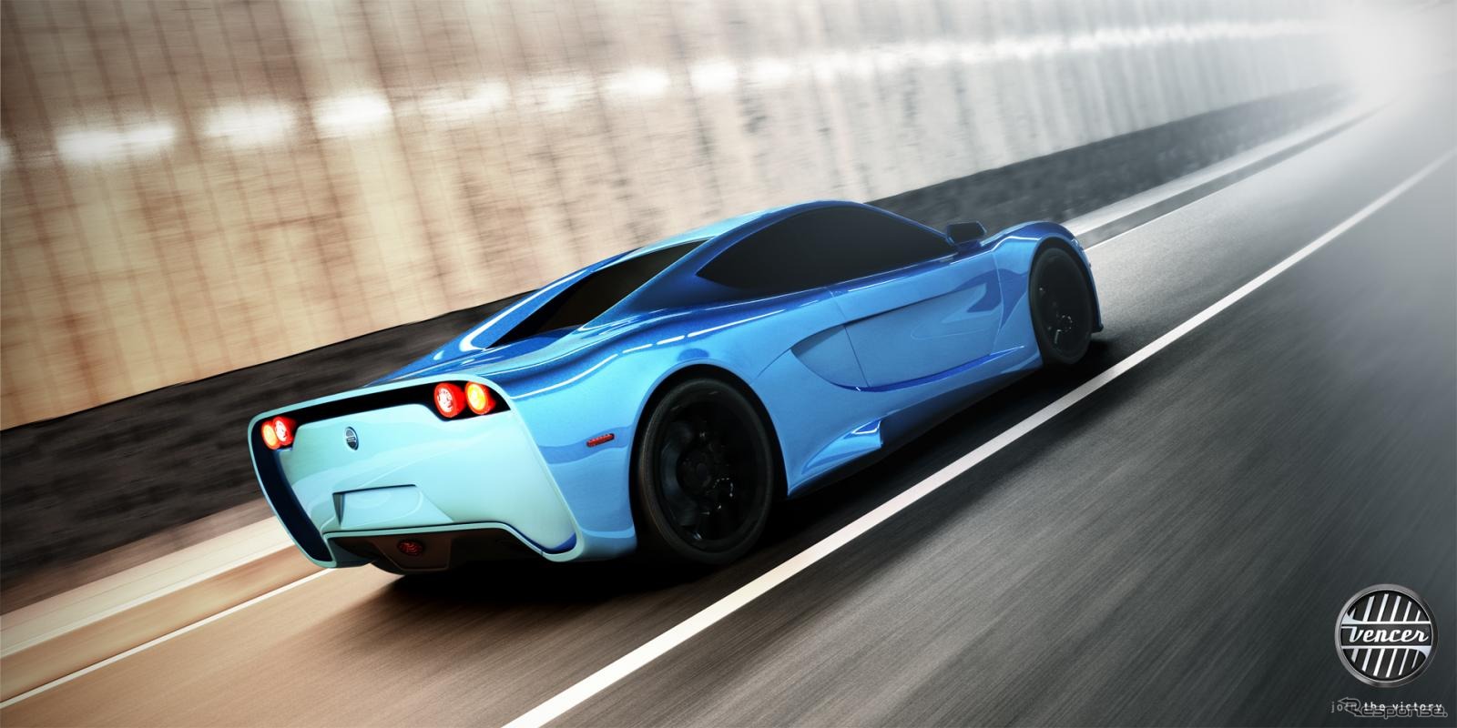 オランダVencer社の新型スーパーカー、サルト