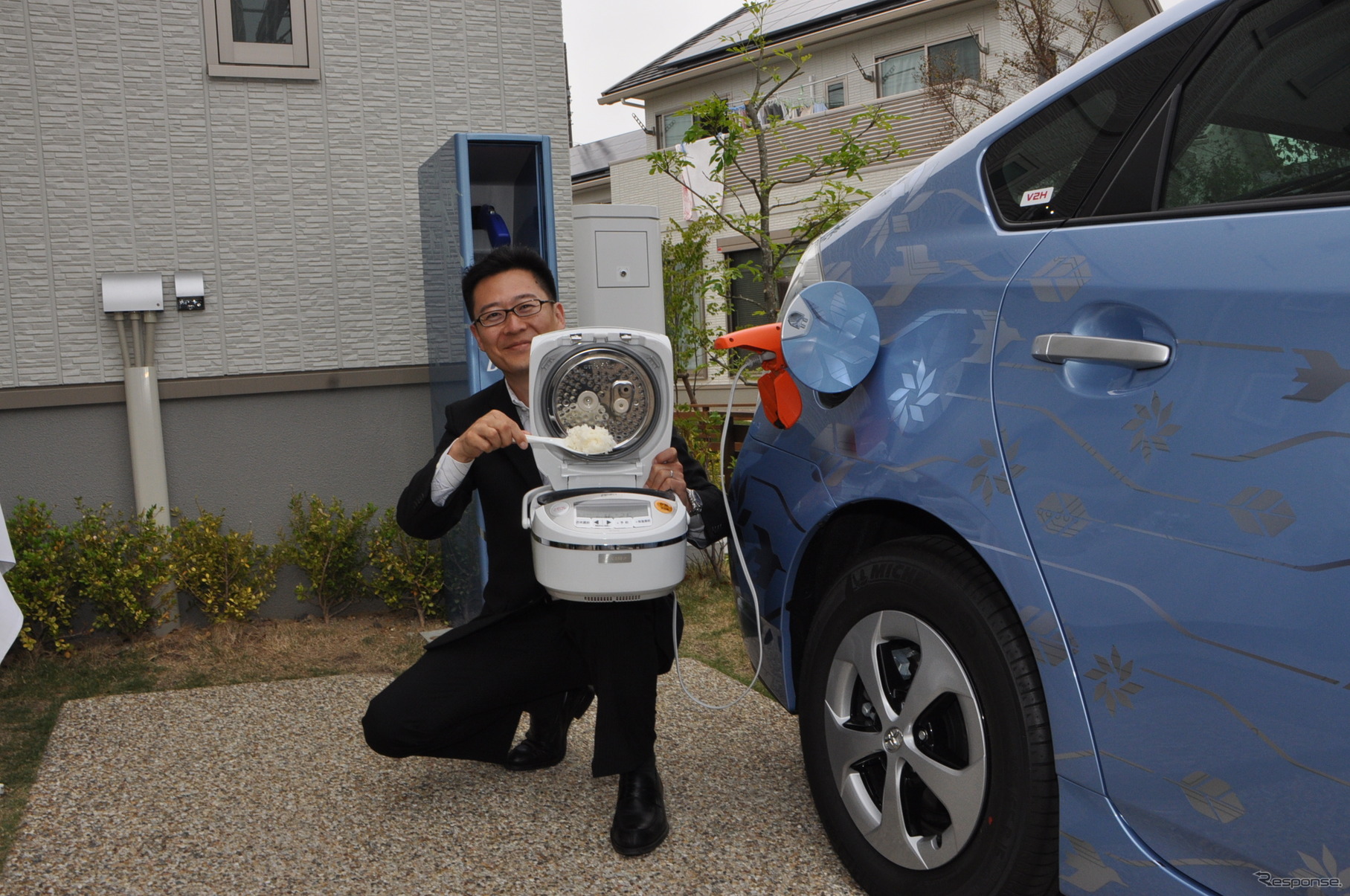 車両からの電力供給