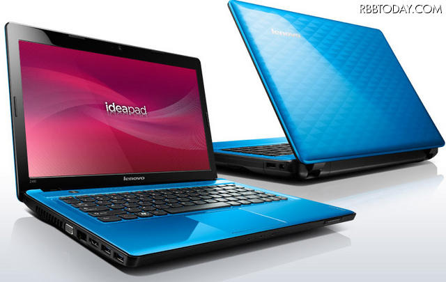 「IdeaPad Z480」コーラルブルー