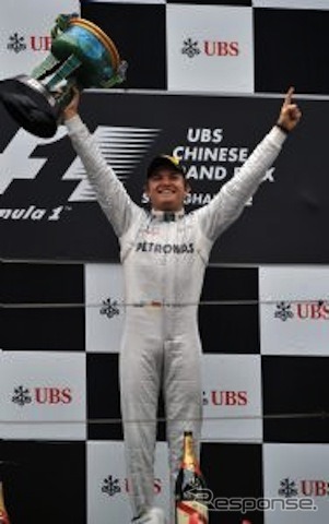 ニコ・ロズベルグ／メルセデスAMG(2012年中国GP)