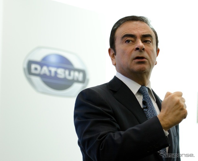 日産自動車のカルロス・ゴーンCEO