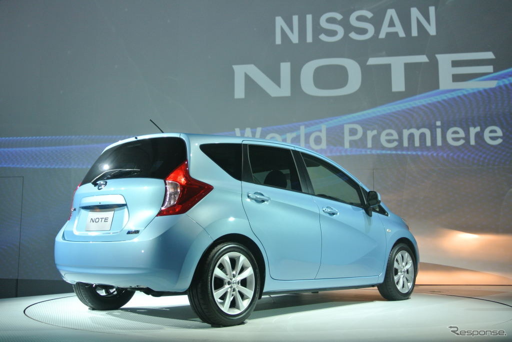 日産自動車 新型ノート ワールドプレミア