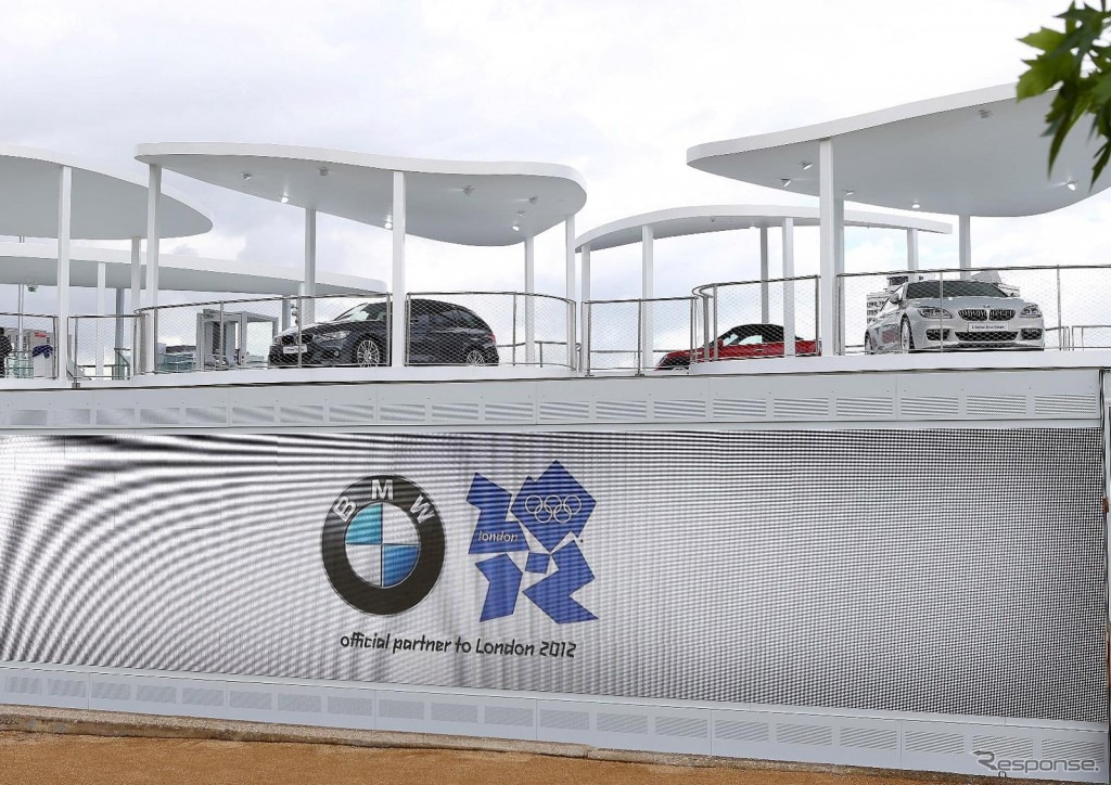 BMWグループのロンドン2012オリンピックパークパビリオン
