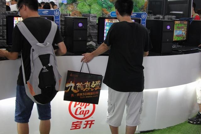 【China Joy 2012】EA &amp; PopCapブースはデジタルタイトルがズラリ