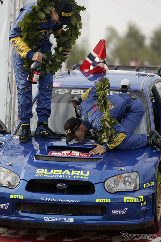 【WRCラリージャパン】リザルト…スバル・ソルベルグ、逆転なるか
