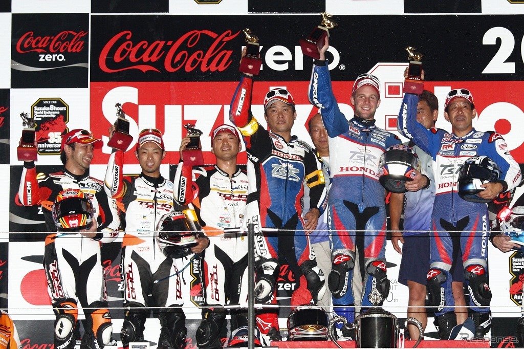 鈴鹿8耐、ブリヂストンタイヤ供給チームが7年連続優勝