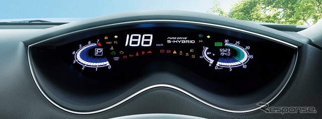 日産 セレナ S-HYBRID マルチグラフィックアッパーメーター