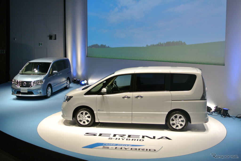 日産自動車 新型セレナ S-HYBRID発表会