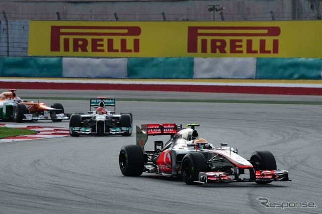 マクラーレン（2012年F1マレーシアGP）（参考画像）