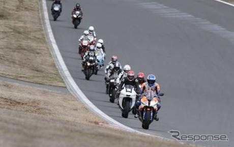 鈴鹿8耐参戦ライダーによるレッスンイベント