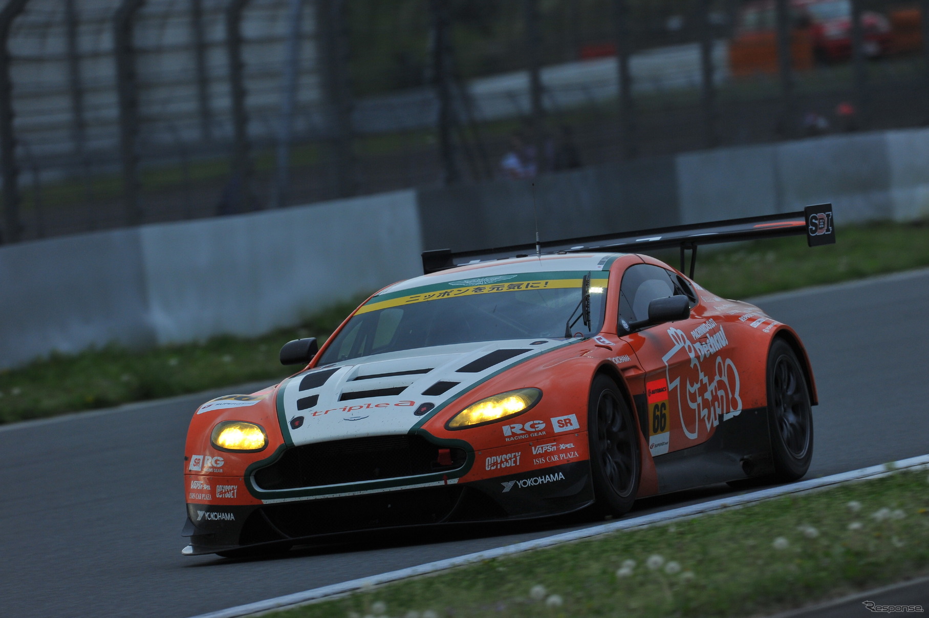 SUPER GT第5戦のGT300クラス優勝は、アストンマーチン「triple a vantage GT3」の吉本大樹/星野一樹/吉田広樹組（参考画像）