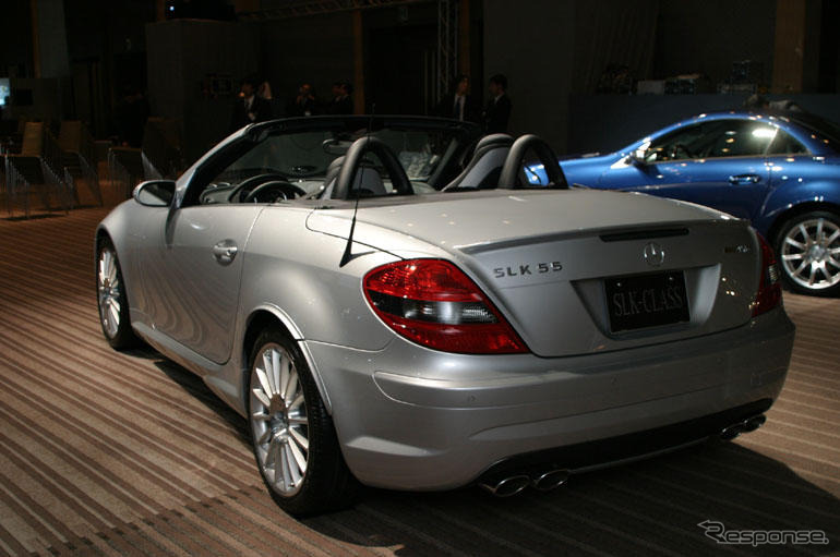 【メルセデスベンツ SLK新型発表】変わらないパッケージング