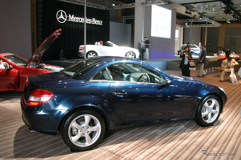 【メルセデスベンツ SLK新型発表】変わらないパッケージング