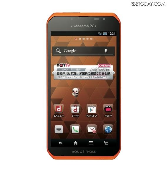 docomo NEXT series AQUOS PHONE sv SH－10D