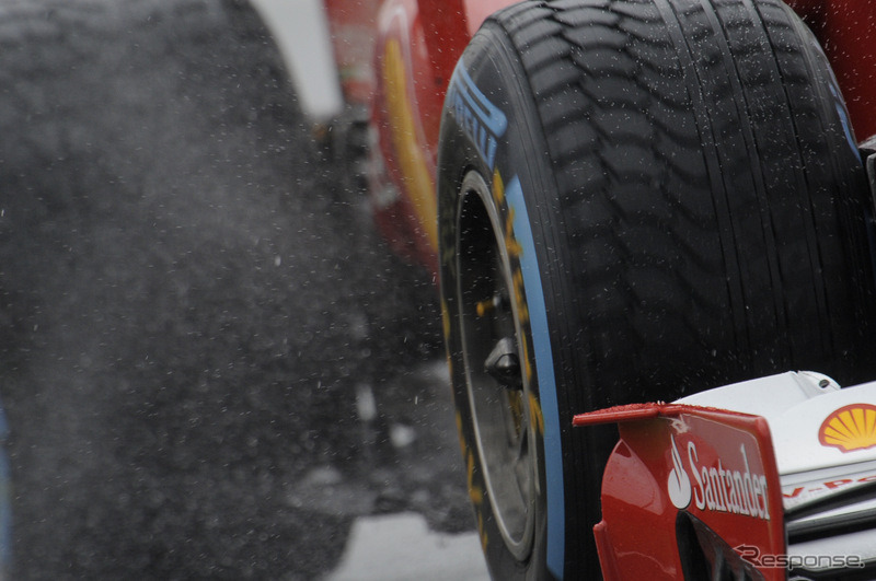 F1 ピレリタイヤ（2012年ブリティッシュGP）