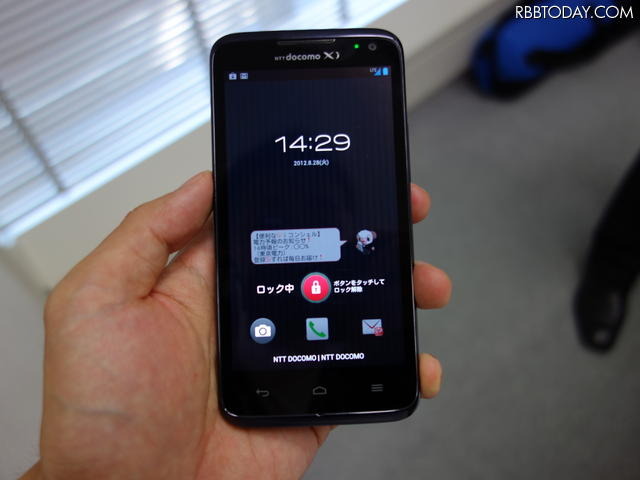 「docomo with series Ascend HW-01E」