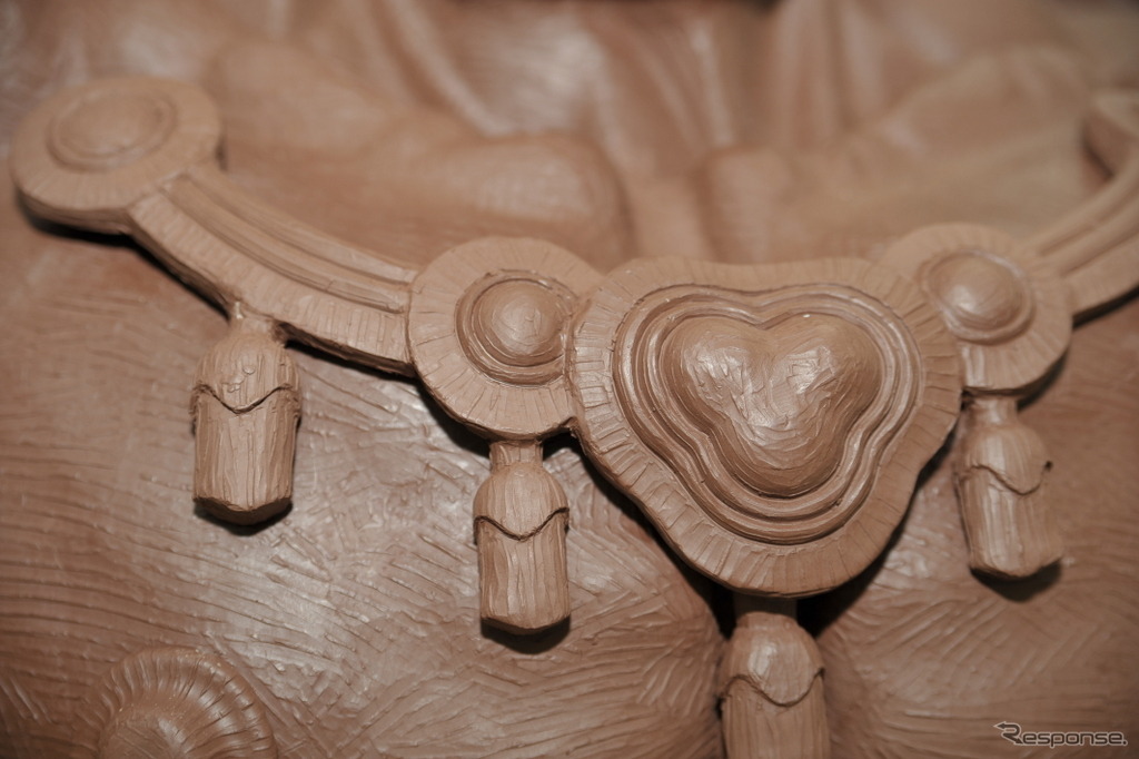 ホンダのモデラー作品「東大寺南大門 金剛力士像 吽形 模刻」