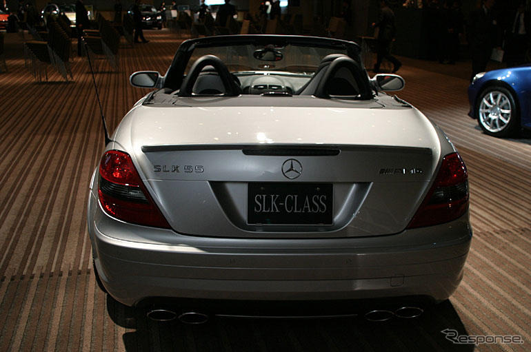 【メルセデスベンツ SLK新型発表】トランジスタ・グラマーなお嬢さん