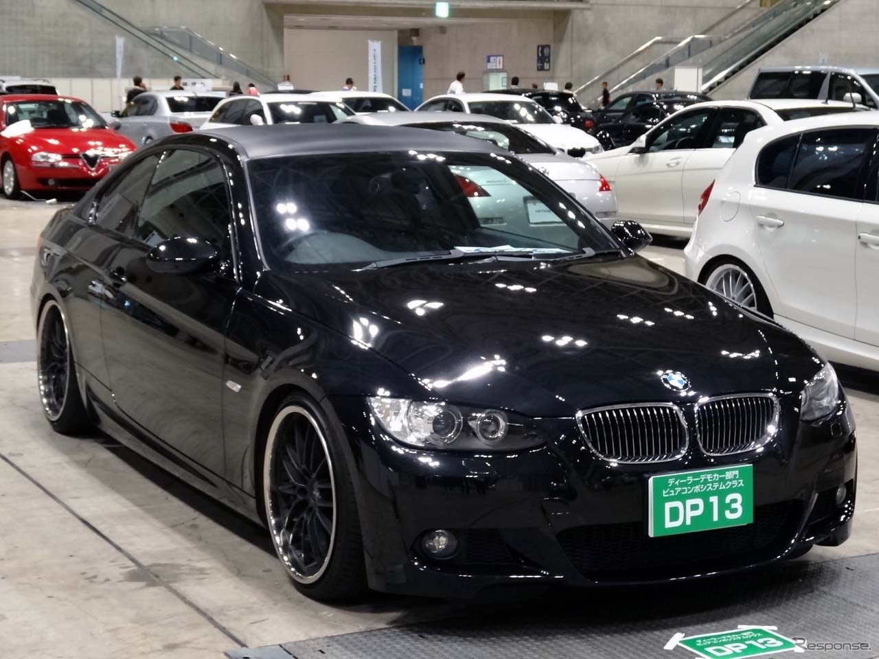 ディーラーデモカー部門「ピュアシステムクラス」で1位入賞を果たしたイングラフのBMW320クーペ