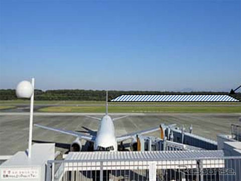 熊本空港のメガソーラー建設予定地