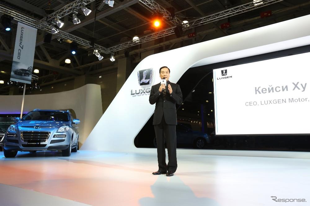 台湾の裕隆汽車の高級車ブランド、LUXGENのSUV、LUXGEN7（モスクワモーターショー12）