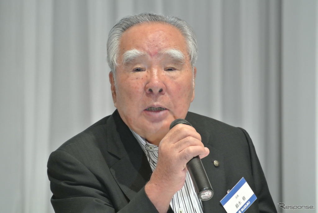 スズキ・鈴木修会長兼社長