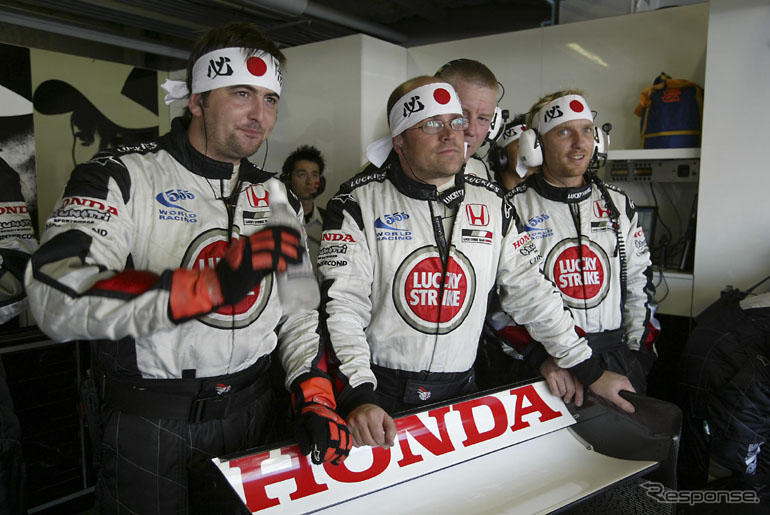 【ホンダF1】日本GPでバトン3位、佐藤琢磨4位