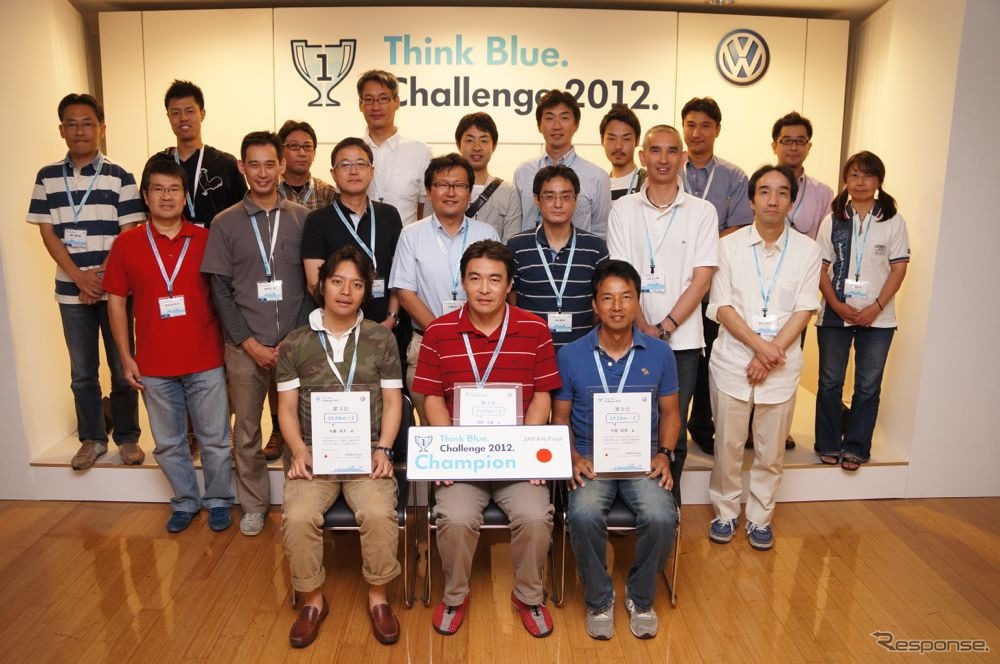 Think Blue. Challenge 2012 日本国内決勝