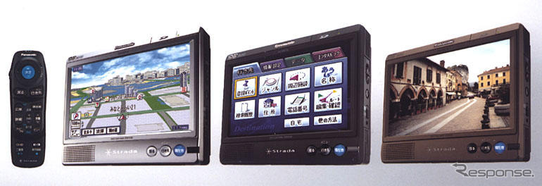 パナソニック、エンタテイメント機能を追加したポータブルカーナビを発売