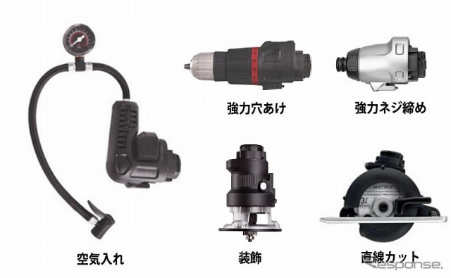 ブラック＆デッカー・18Vコードレスマルチツール「マルチエボ」