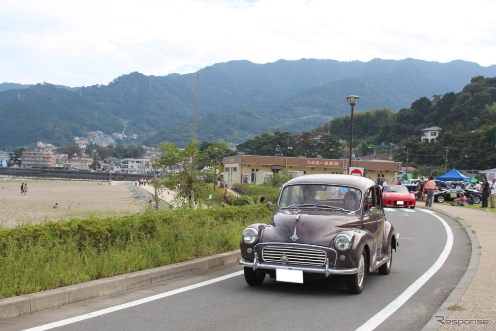 熱海HISTORICA G.P.開催モーリス・マイナー