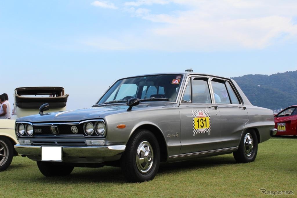 熱海HISTORICA G.P.開催日産・スカイライン2000GT