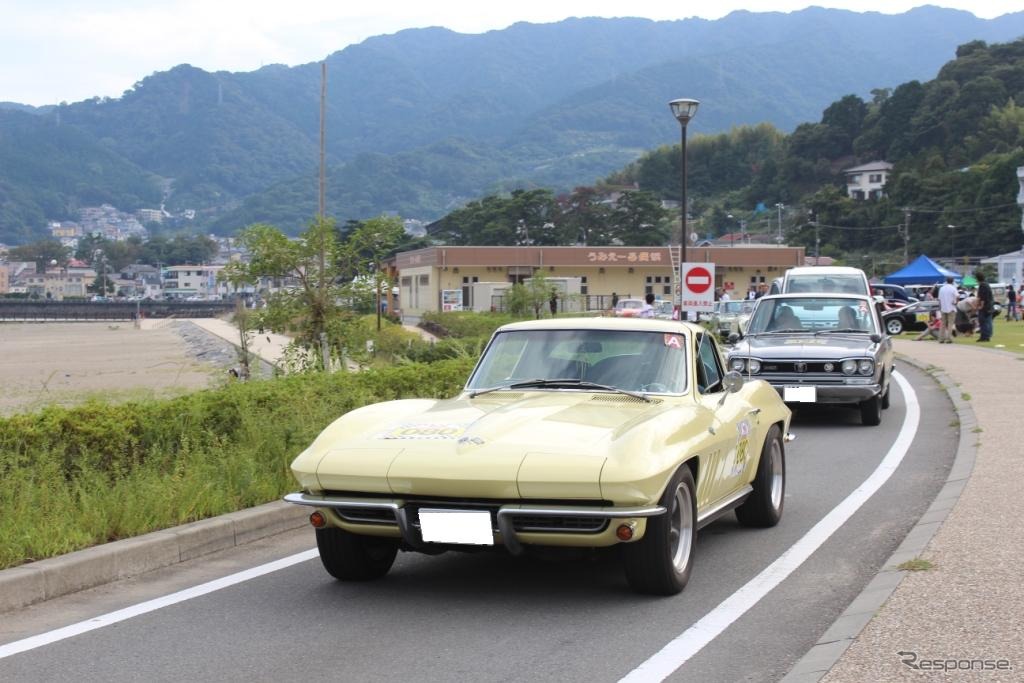 熱海HISTORICA G.P.開催シボレー・コルベットスティングレイ