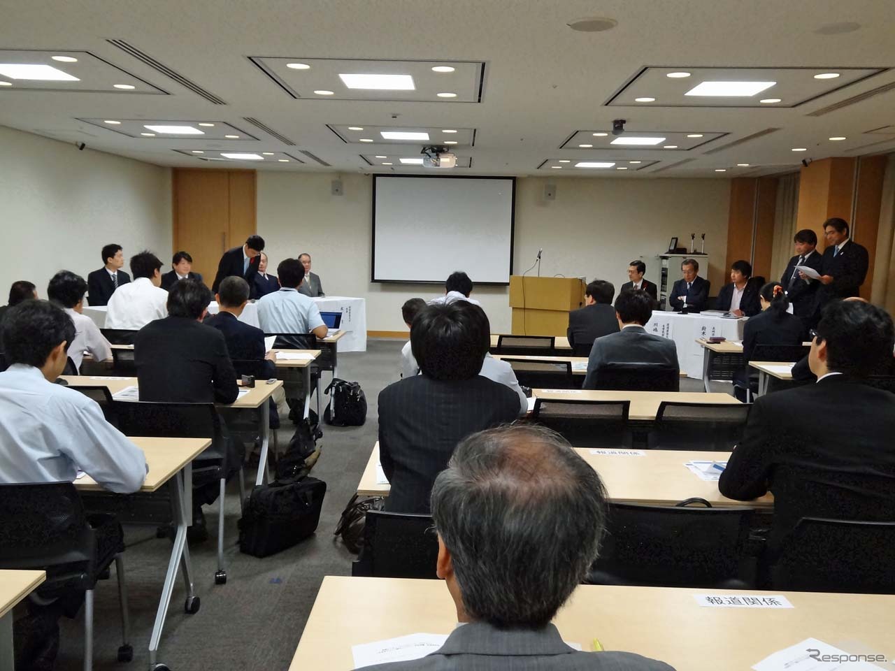 世界貿易センターで開催された「長崎みないナビin五島」の説明会