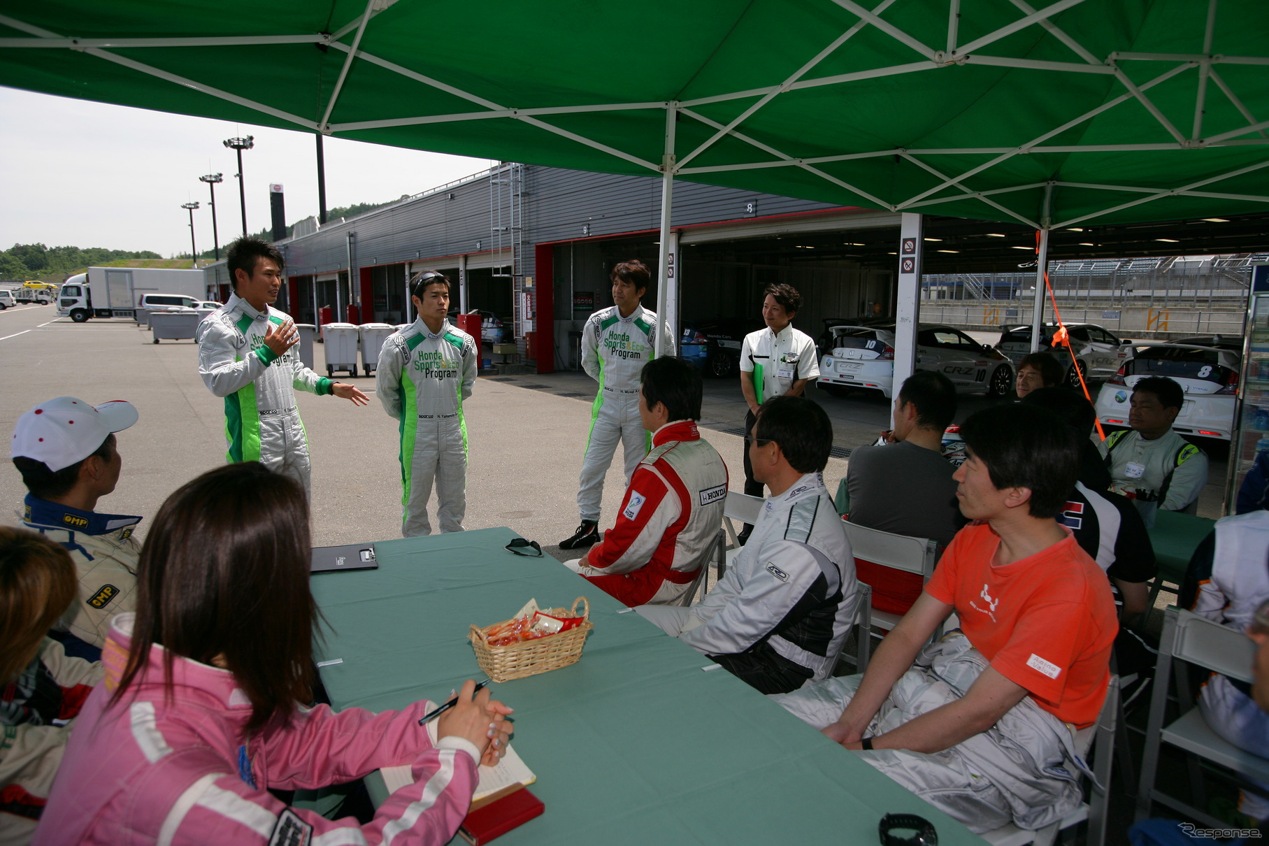 ホンダ スポーツ＆エコプログラムのようす