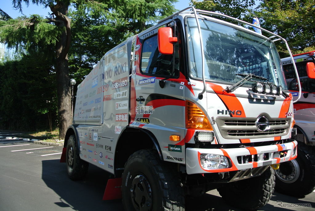 日野チームスガワラ参戦車両