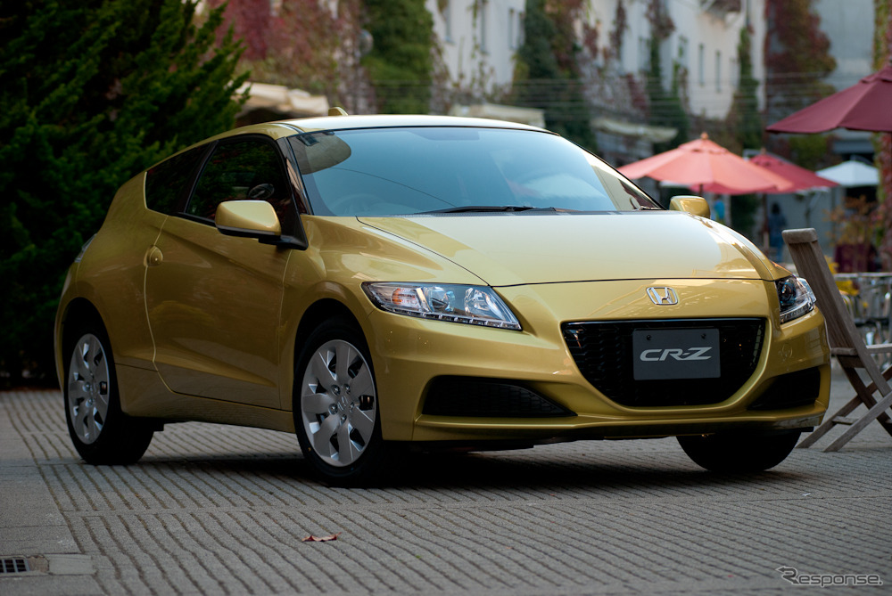 ホンダ CR-Z β、ボディカラー：プレミアムエナジェティックイエロー・メタリック