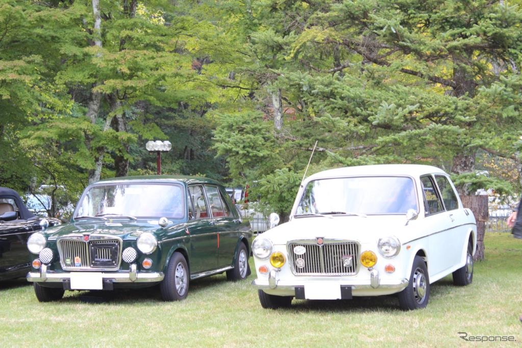 MG・1100Mk1(左)と1100Mk2(右)