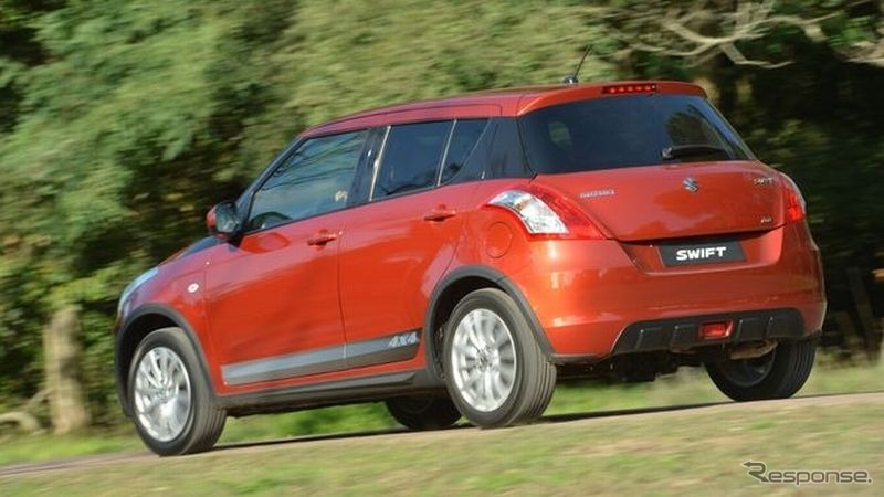 スズキ スイフト4×4にアウトドア仕様…イタリア