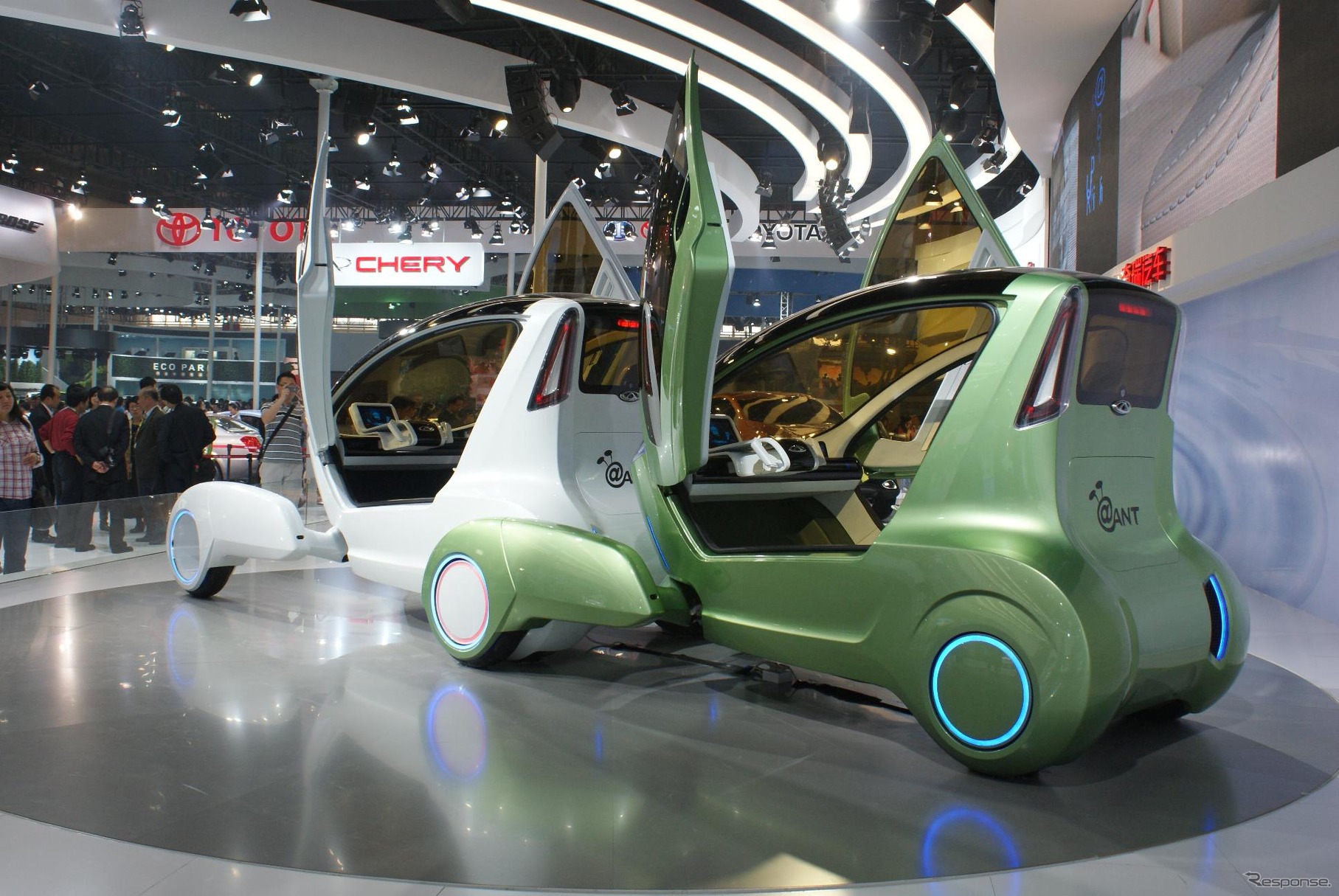 奇瑞汽車のEVコンセプトカー、チェリー＠ANT（北京モーターショー12）