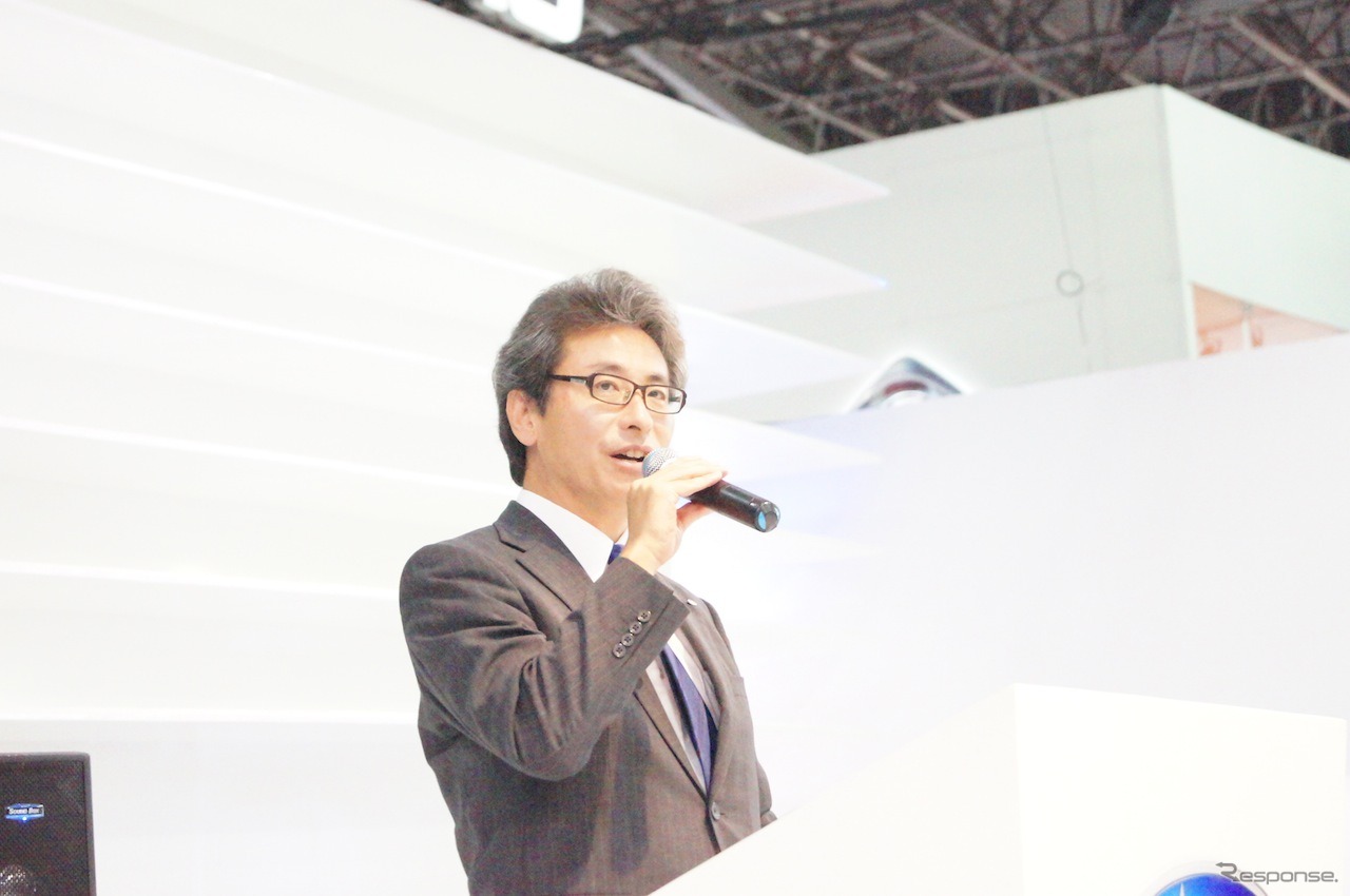 スバル・福江則夫中南米営業課長（サンパウロモーターショー12）