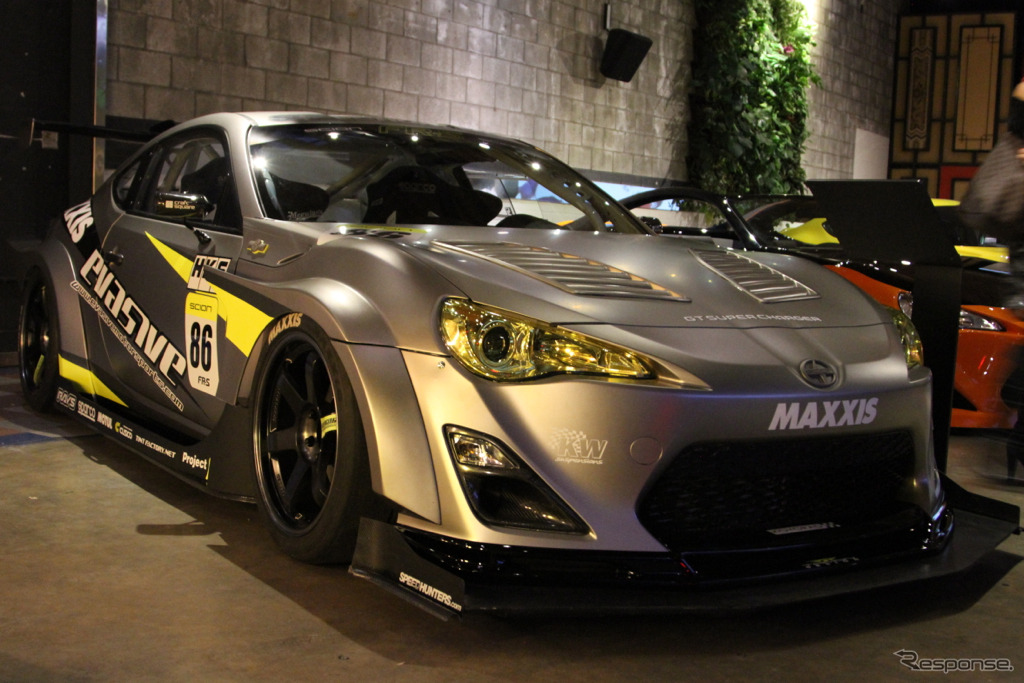 SEMAショー12、サイオンの出展車披露イベント