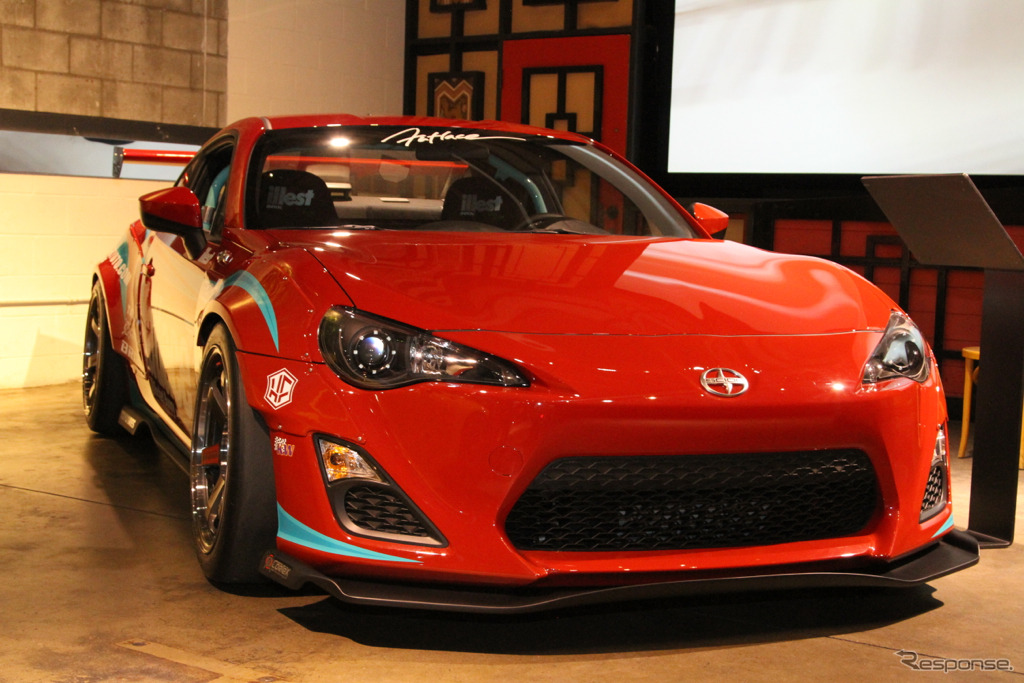 SEMAショー12、サイオンの出展車披露イベント