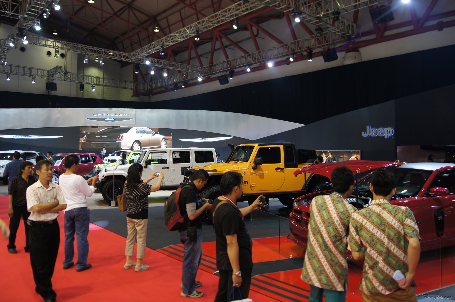 クライスラーブース（ジャカルタモーターショー12）