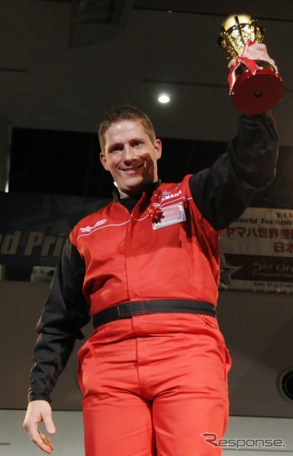 スポーツモデルクラス優勝のドイツ代表トルステン・ブランさん