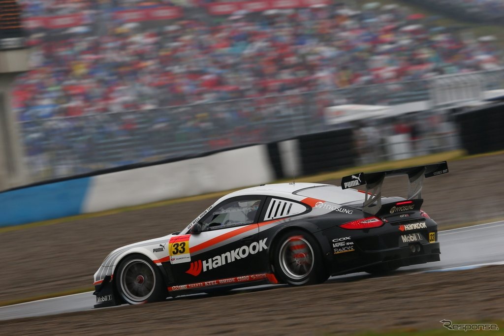 【SUPER GT 最終戦】GT300は峰尾/横溝組のポルシェが逆転でタイトル制す［写真蔵］